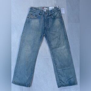 NWT Kids Diesel  Denim Light Blue Jeans Boys Size 5T